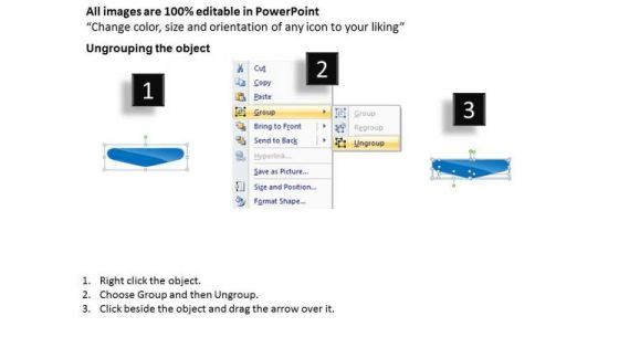 Arrow Pointing Downwards Making Decisions PowerPoint Flow Charts Slides