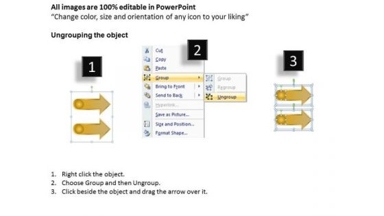 Arrow Process Model How To Start Business Plan Writing PowerPoint Templates