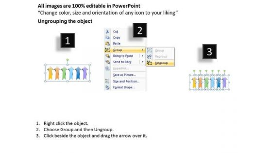 Arrow Shows Points Parallel Process My Business Plan PowerPoint Slides