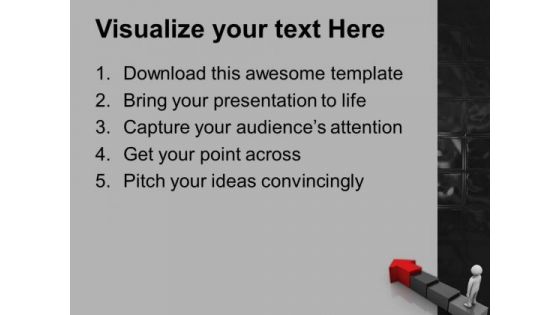 Arrow Steps Business PowerPoint Templates And PowerPoint Themes 0612