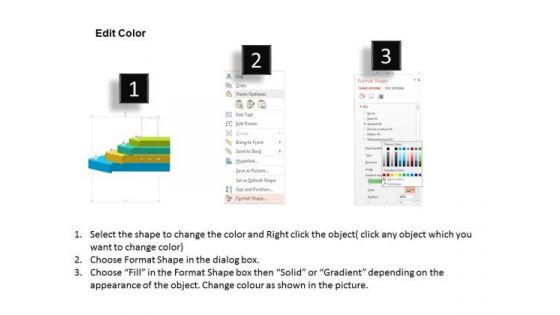 Arrow Steps For Management Development PowerPoint Template