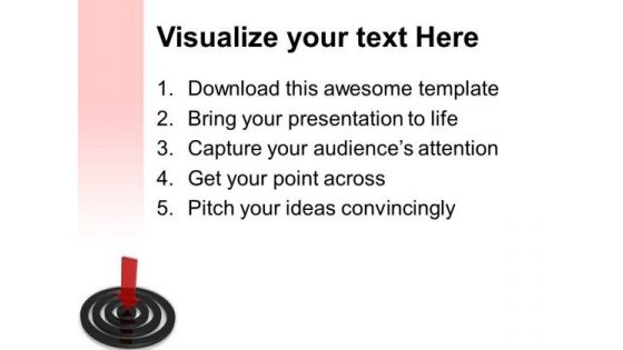 Arrow Target Business PowerPoint Templates And PowerPoint Themes 1012