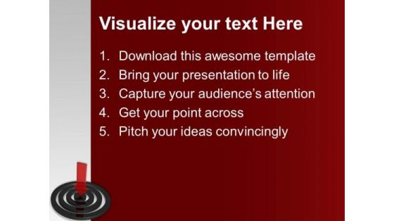 Arrow Target Business PowerPoint Templates And PowerPoint Themes 1012