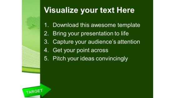 Arrow With Target Global Business PowerPoint Templates And PowerPoint Themes 1112