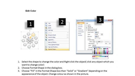 Arrows Business PowerPoint Theme Process Diagram Ppt 2 Cycle Flow Chart Templates