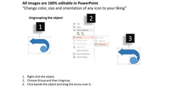 Arrows For Marketing Positioning PowerPoint Template