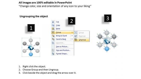Arrows Graphical View Of Different Aspects Arrow Charts And Diagrams PowerPoint Templates