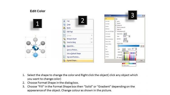Arrows Graphical View Of Different Aspects Arrow Charts And Diagrams PowerPoint Templates