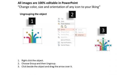 Arrows In Different Directions PowerPoint Template