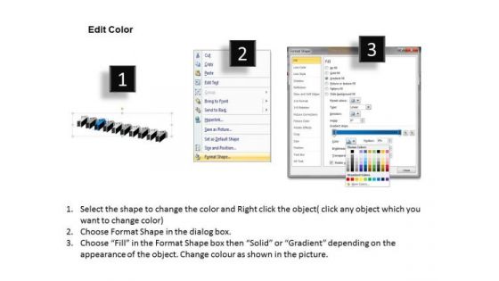 Arrows In PowerPoint 2010 3d Increasing Process Flows Stages Ppt Templates