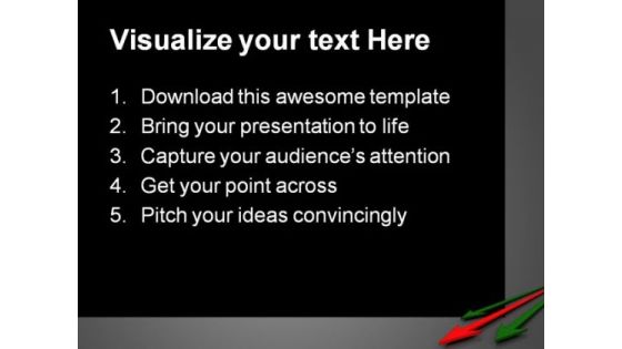 Arrows Leadership PowerPoint Themes And PowerPoint Slides 0411