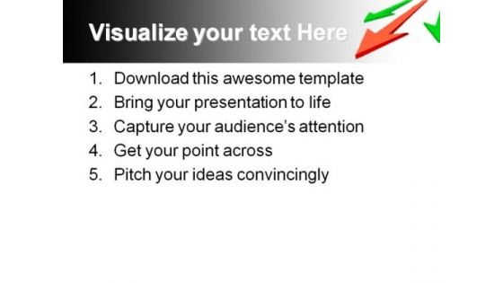 Arrows Leadership PowerPoint Themes And PowerPoint Slides 0511