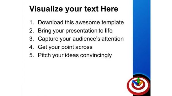 Arrows On Target Success PowerPoint Templates And PowerPoint Themes 0712
