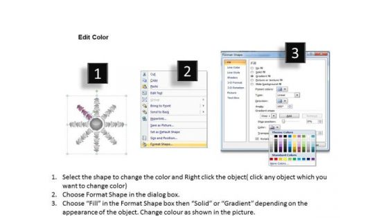 Arrows Organizational Workflow Model Ppt Circular Layout Process PowerPoint Templates