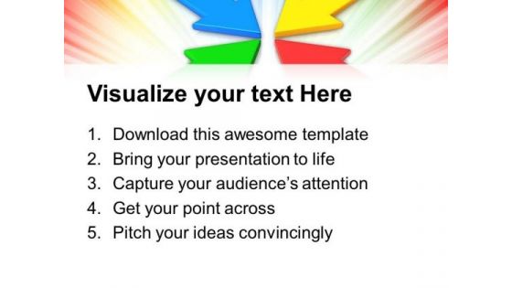 Arrows Pointing Business PowerPoint Templates And PowerPoint Themes 0412