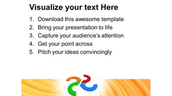 Arrows Pointing Inwards Business PowerPoint Templates And PowerPoint Themes 1112