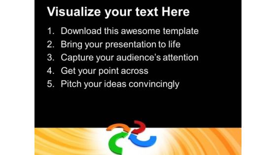 Arrows Pointing Inwards Business PowerPoint Templates And PowerPoint Themes 1112