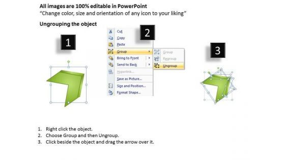 Arrows Representing Steps Flow Diagram Chart Creator Online PowerPoint Templates