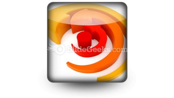 Arrows Spinning PowerPoint Icon S