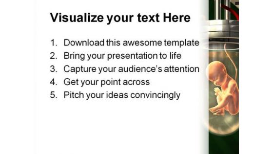 Artificial Life Medical PowerPoint Themes And PowerPoint Slides 0411