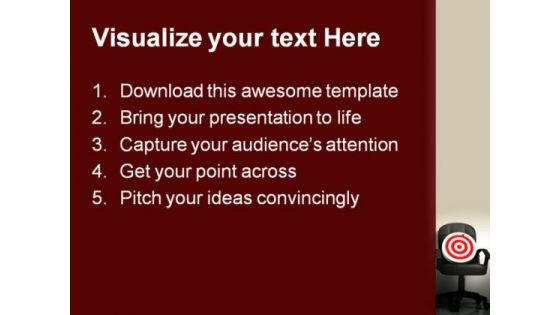 Aspiration With Target Business PowerPoint Templates And PowerPoint Backgrounds 0511