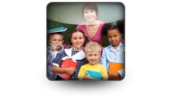 At School PowerPoint Icon S
