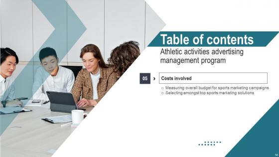 Athletic Activities Advertising Management Program Ppt Powerpoint Presentation Complete Deck