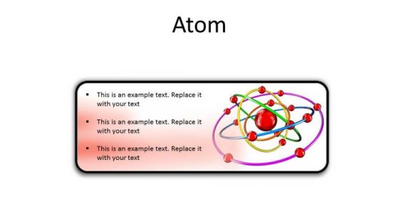 Atom Science PowerPoint Presentation Slides R