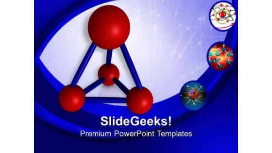 Atomic Structure Science PowerPoint Templates Ppt Backgrounds For Slides 0213