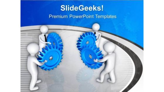 Attempt To Solve The Business Growth PowerPoint Templates Ppt Backgrounds For Slides 0713