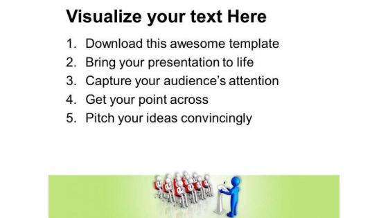 Attend The Conference For Business Growth PowerPoint Templates Ppt Backgrounds For Slides 0713