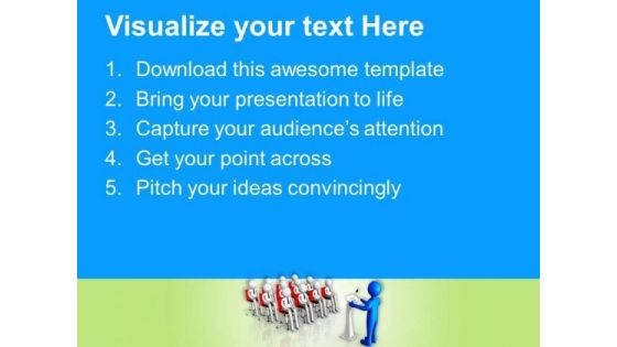 Attend The Conference For Business Growth PowerPoint Templates Ppt Backgrounds For Slides 0713