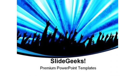 Audience Entertainment PowerPoint Templates And PowerPoint Backgrounds 0311