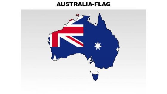 Australia Country PowerPoint Flags