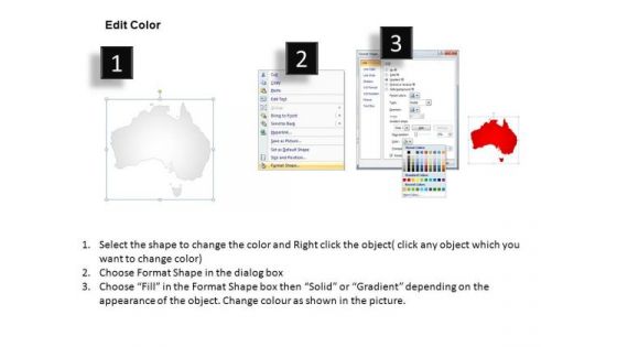Australia PowerPoint Maps