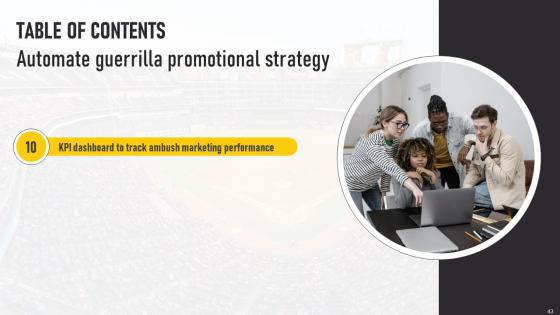 Automate Guerrilla Promotional Strategy Ppt Powerpoint Presentation Complete Deck With Slides
