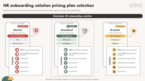 Automated Communication System HR Onboarding Solution Pricing Plan Selection Automated Communication System HR Onboarding Solution Pricing Plan Selection