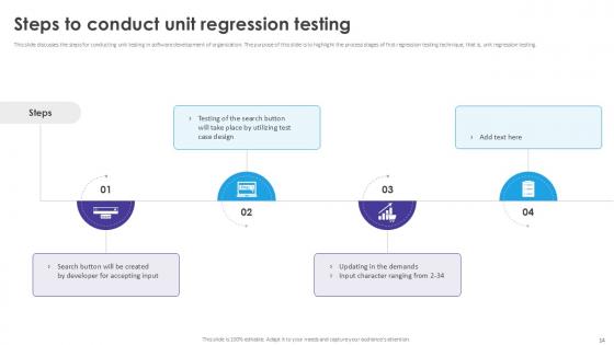 Automated Regression Testing and AchievingSoftware Quality with Ease PPT Sample