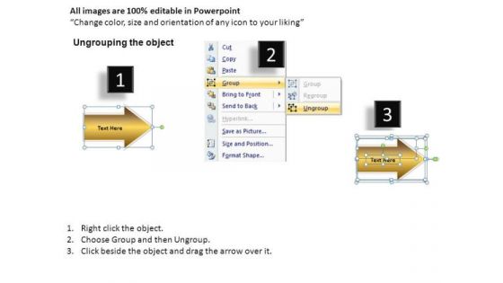 Automobile Shiny Arrows 1 PowerPoint Slides And Ppt Diagram Templates