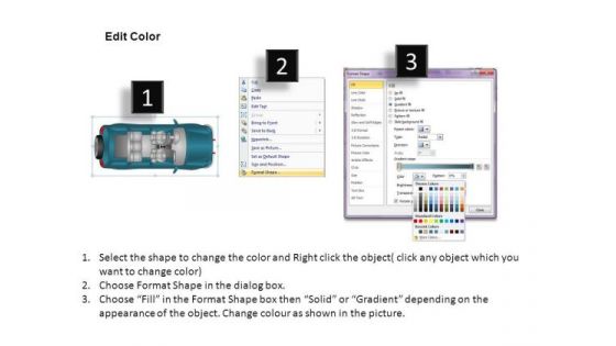 Automobile Sports Utility Blue Vehicle PowerPoint Slides And Ppt Diagram Templates