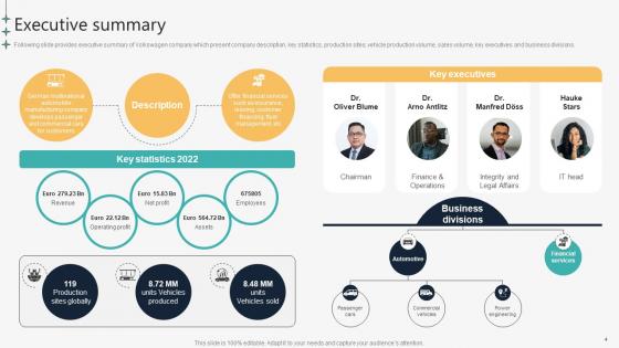 Automotive Manufacturing Company Profile Ppt Powerpoint Presentation CP CD V