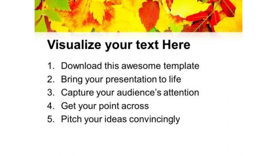 Autumn Fall Nature PowerPoint Templates And PowerPoint Themes 0912
