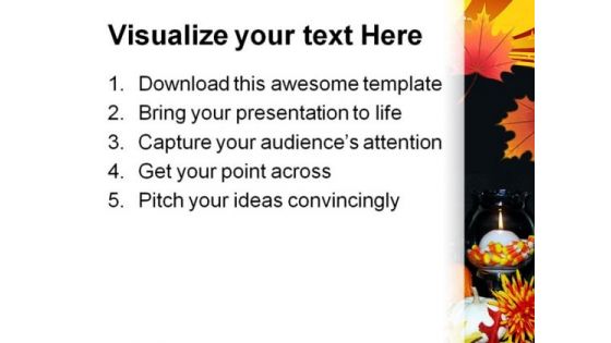 Autumn Glow Beauty PowerPoint Templates And PowerPoint Backgrounds 0411