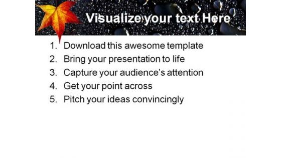 Autumn Leaves01 Nature PowerPoint Themes And PowerPoint Slides 0511