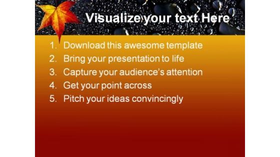 Autumn Leaves01 Nature PowerPoint Themes And PowerPoint Slides 0511