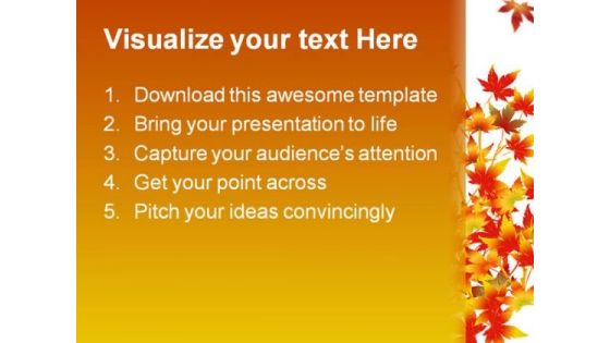 Autumn Season Nature PowerPoint Templates And PowerPoint Backgrounds 0611