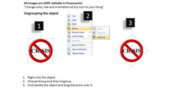 Avert Financial Crisis PowerPoint Ppt Templates