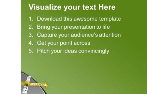 Avoid Rejection To Get Approval PowerPoint Templates Ppt Backgrounds For Slides 0613