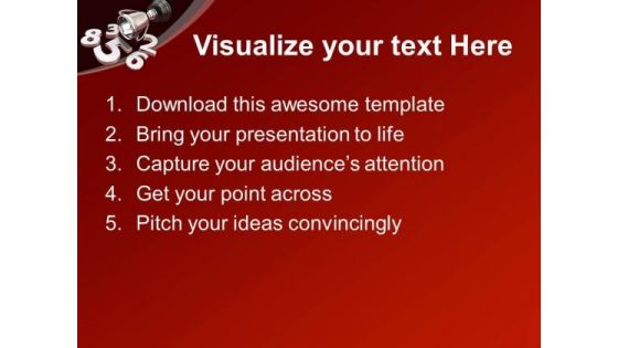 Award Winning Numbers Competition PowerPoint Templates Ppt Background For Slides 1112