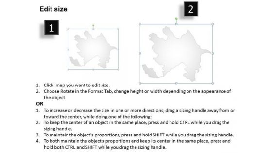 Azerbaijan Country PowerPoint Maps